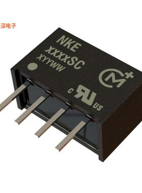 NKE0505SEC |隔离模块DC DC CONVERTER 5V 1W