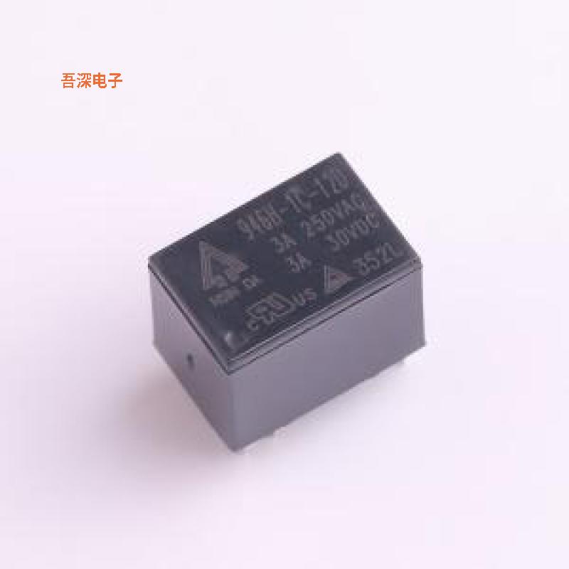 946H-1C-12D |线圈电压12V信号继电器DIP,10.6x15.5mm