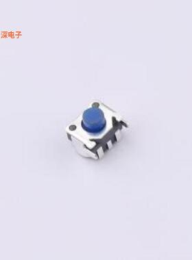Z5C342110|轻触3.4x4.5x3.4 260GF-蓝色软硅胶