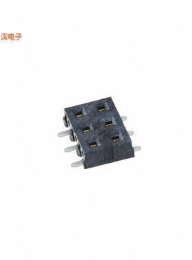 0873400613|原装SMD,P=2mmCONN RCPT 6POS 0.079 GOLD SM