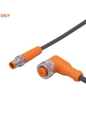 EVC249 |插头，直角CBL 5POS PLUG RA TO RCPT 16.4'