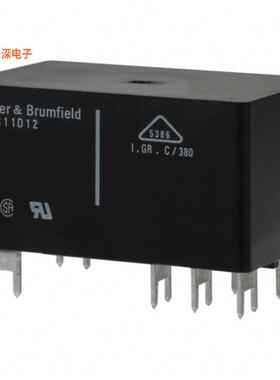 T92S11D12-12 |原装插件RELAY GEN PURPOSE DPDT 30A 12V