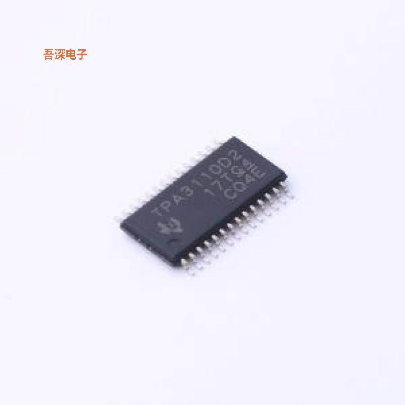 TPA3110D2PWP |原装HTSSOP-28-EP音频功率放大器 - 实物图