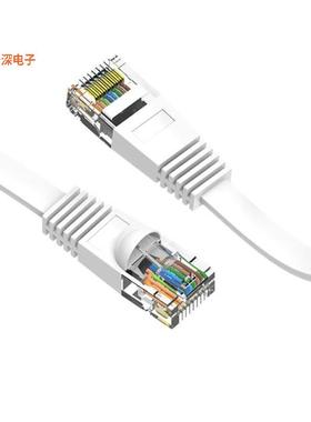 CM-100742WTBSTK |原装全新20Ft Cat6 Flat Ethernet Network