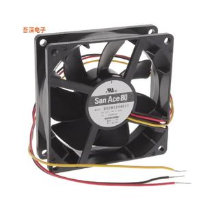 12VDC 9S0812H4011 80X25MM AXIAL WIRE 12VDCFAN