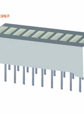 XGUYX10D|黄色（x 10） CBI 5.08X1.78MM 10SEG Y VER