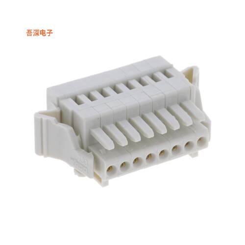 733-108/037-000|插头，母插口TERM BLOCK PLUG 8POS 2.50M