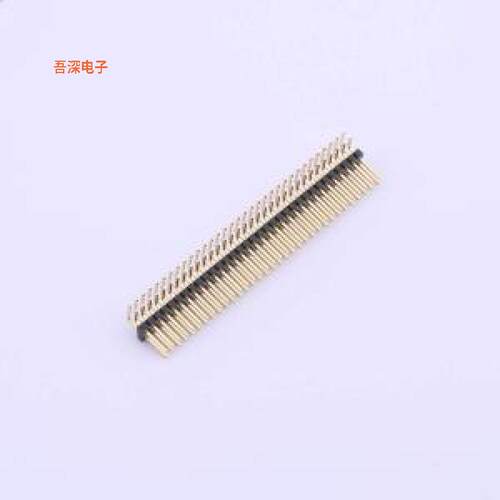 X1321WR-2x33J-C40D18 |原装弯插,P=1.27mm排针