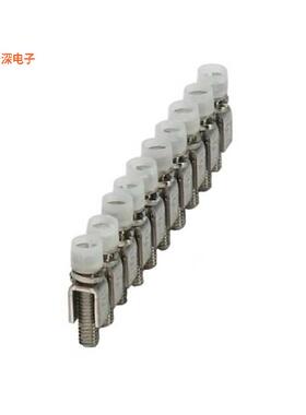0711700 |接线板 － 交叉连接JUMPER TERM BLK 10POS SCREW