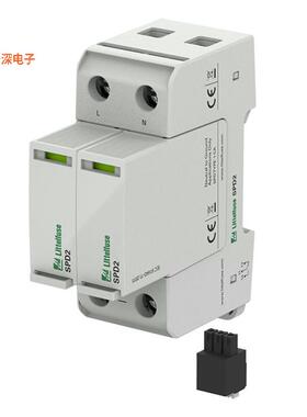 SPD2-075-1P1-R |1 型，2 型SPD TYPE 1/TYPE 2 305VAC MCOV