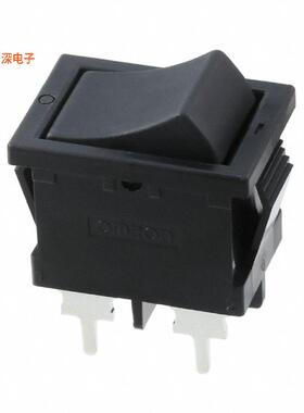 A8L-11-12N1 |面板安装，卡入式SWITCH ROCKER SPST 10A 125V