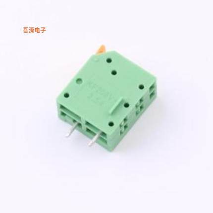 KF208VB-2.54-2P |原装插件,P=2.54mm弹簧式接线