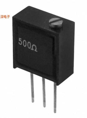 Y00691K00000J9L |1 kOhmsTRIMMER 1K OHM 0.25W PC PIN TOP