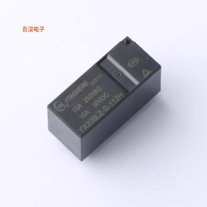 YX208LZ-S-112H |功率继电器电流16A,5VDC,1组转换，0.54W