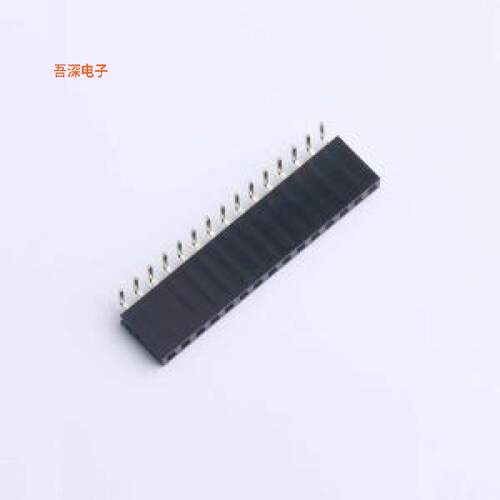 DW254W-11-15-85 |排母2.54排母1x15P 间距:2.54mm 弯插