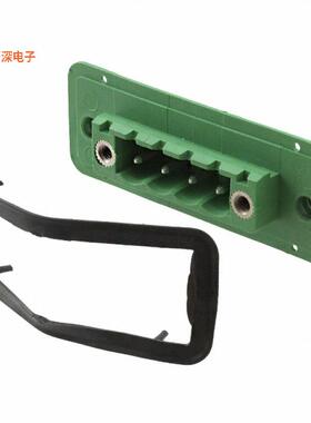 1899003 |接头，公引脚TERM BLK 4POS GREEN