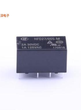 HFD27/005-M |原装DIP,10x20.2mm信号继电器