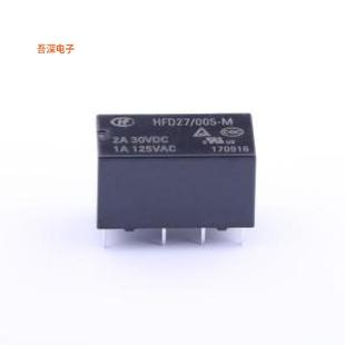 DIP HFD27 原装 10x20.2mm信号继电器 005