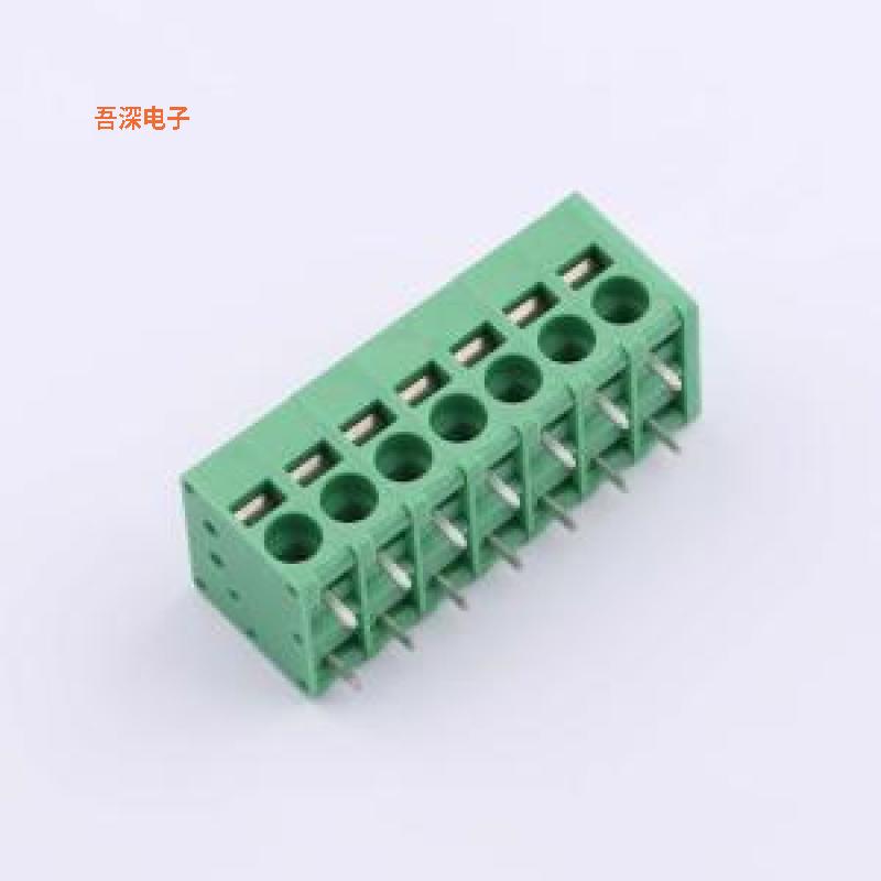 DB241R-5.0-7P-GN |原装弯插,P=5mm弹簧式接线