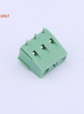 XY128R-A-5.0-3P |原装弯插,P=5mm螺钉式接线