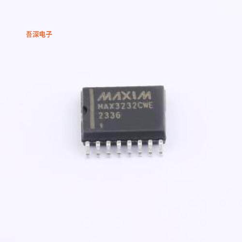 MAX3232CWE+T |原装SOIC-16-300milRS232芯片