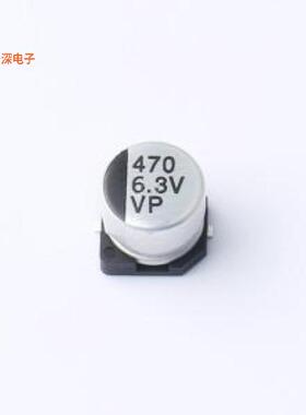 VP0J471M0605 |缩体品贴片型铝电解SMD,D6.3xL5.4mm