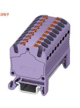 3002975 |中等TERM BLK 18POS VIOLET