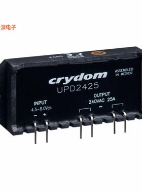 UPD2425 |通孔SSR RELAY SPST-NO 25A 24-280V