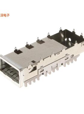 1551892-2 |带散热片的机架CONN ZQSFP+ CAGE W/HSINK R/A