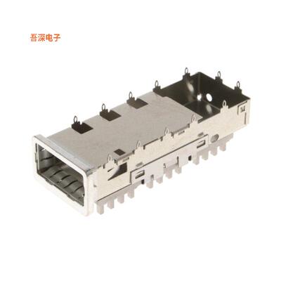 1551892-2 |带散热片的机架CONN ZQSFP+ CAGE W/HSINK R/A