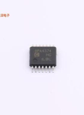 OPA4374MT/TR |运算放大器6MHz轨对轨I/O CMOS运算放大器