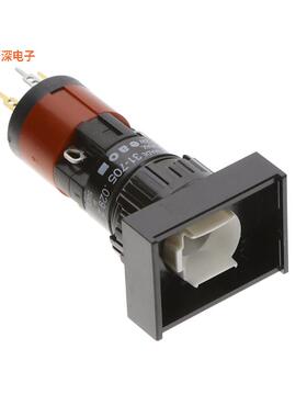 31-705.0292 |前面板安装ACTUATOR,  16 MM, 24 MM X 18 MM,