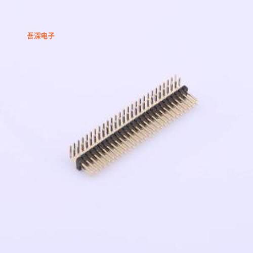 X1321WR-2x27J-C40D18 |原装弯插,P=1.27mm排针