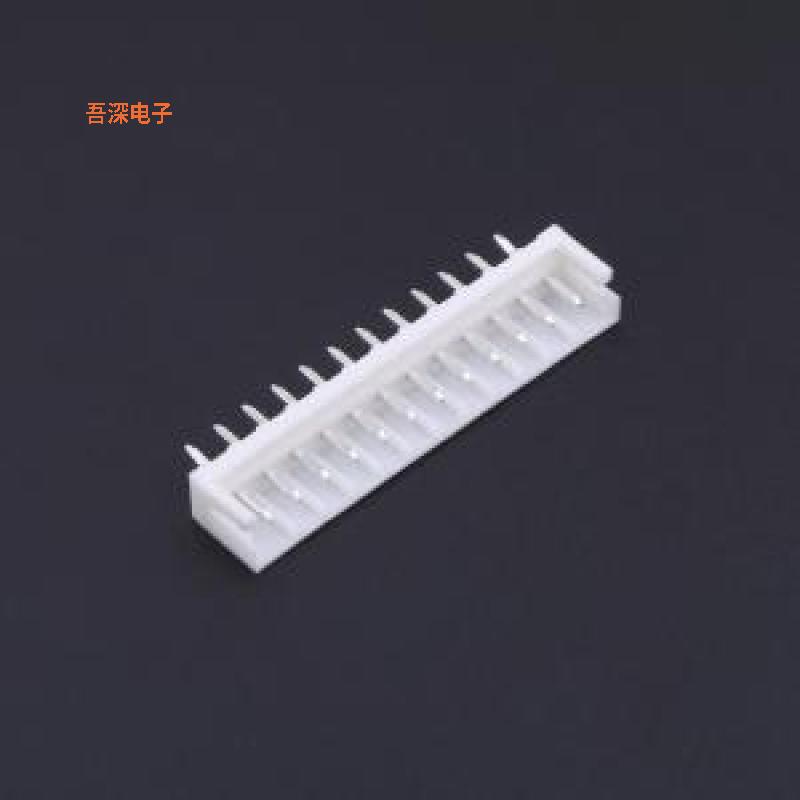 IPCW257W1CNW01V |线对板针座0.64mm铜合金 白色 NYLON