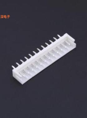 IPCW257W1CNW01V |线对板针座0.64mm铜合金 白色 NYLON