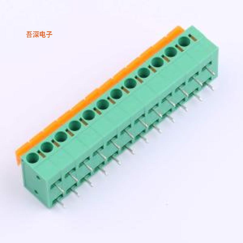 MX142R-5.08-12P-GN01-Cu-A |原装弯插,P=5.08mm弹簧式接线