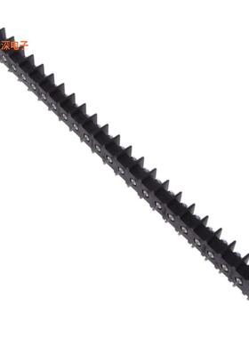 GBPX-24 |隔板接线座CONN BARRIER STRP 24CIRC 0.438