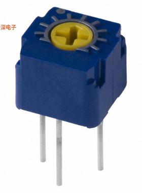 CT-6ER502 |5 kOhmsTRIMMER 5K OHM 0.5W PC PIN TOP