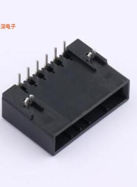 HC-3810-6AW-05|公母：公型插针线对板针座弯插,P=3.81m