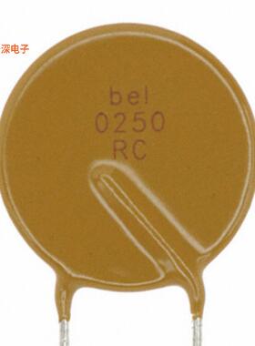 0ZRC0250FF1A |聚合物PTC RESET FUSE 90V 2.5A RADIAL