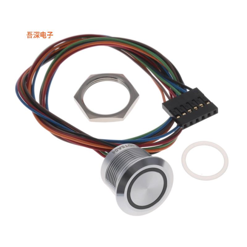 AVC19LAIOFE0DT5A04 |前面板安装SWITCH PUSHBUTTON SPST 1A