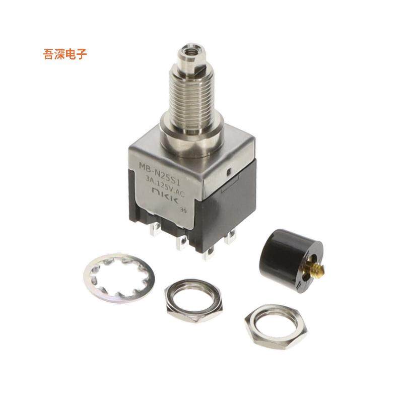 MBN25SS1W01-BA |原装全新BUSHING MOUNT MINIATURE PUSHBUTT