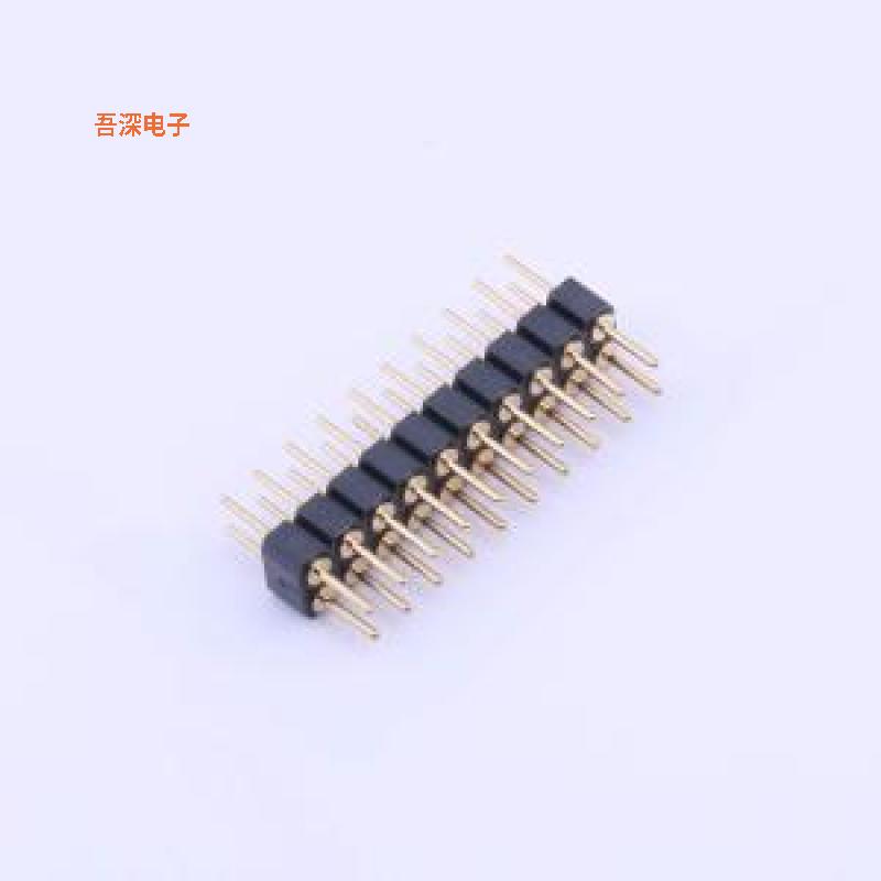 X5521WV-2X10-C46D46-1220 |排针D4.6mm,L=12.20mm,PPS料