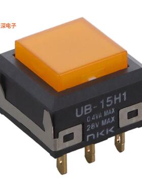 UB15KKG015D-DB |原装全新SWITCH PUSH SPDT 0.4VA 28V