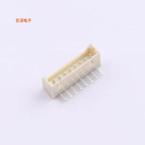 XD-1.25-8AW |配套XD-1.25-8Y线对板针座弯插,P=1.25mm