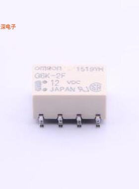 G6K-2F DC12|原装SMD,6.5x10mmRELAY TELECOM DPDT 1A 12