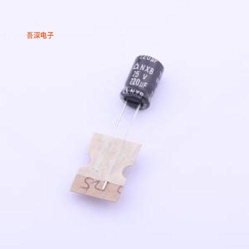 NXB25V220M8*11.5 3.5TP |原装插件,D8xL11.5mm直插铝电