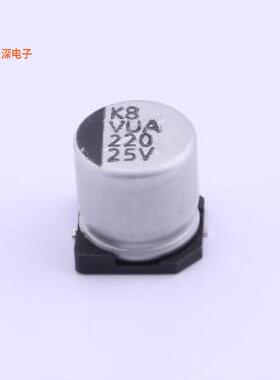 VUA221M1ETR-1010 |原装SMD,D10xL10mm贴片型铝电解