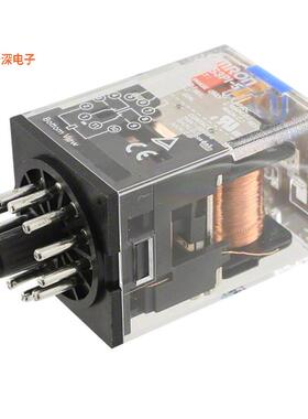MKS3PI-5 DC24 |可插RELAY GEN PURPOSE 3PDT 10A 24V