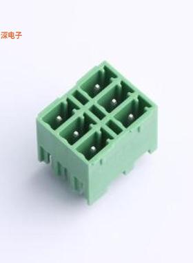 DB2EVHB-3.81-2*3P-GN |原装弯插,P=3.81mm插拔式接线